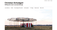 Desktop Screenshot of christianschwaegerl.com